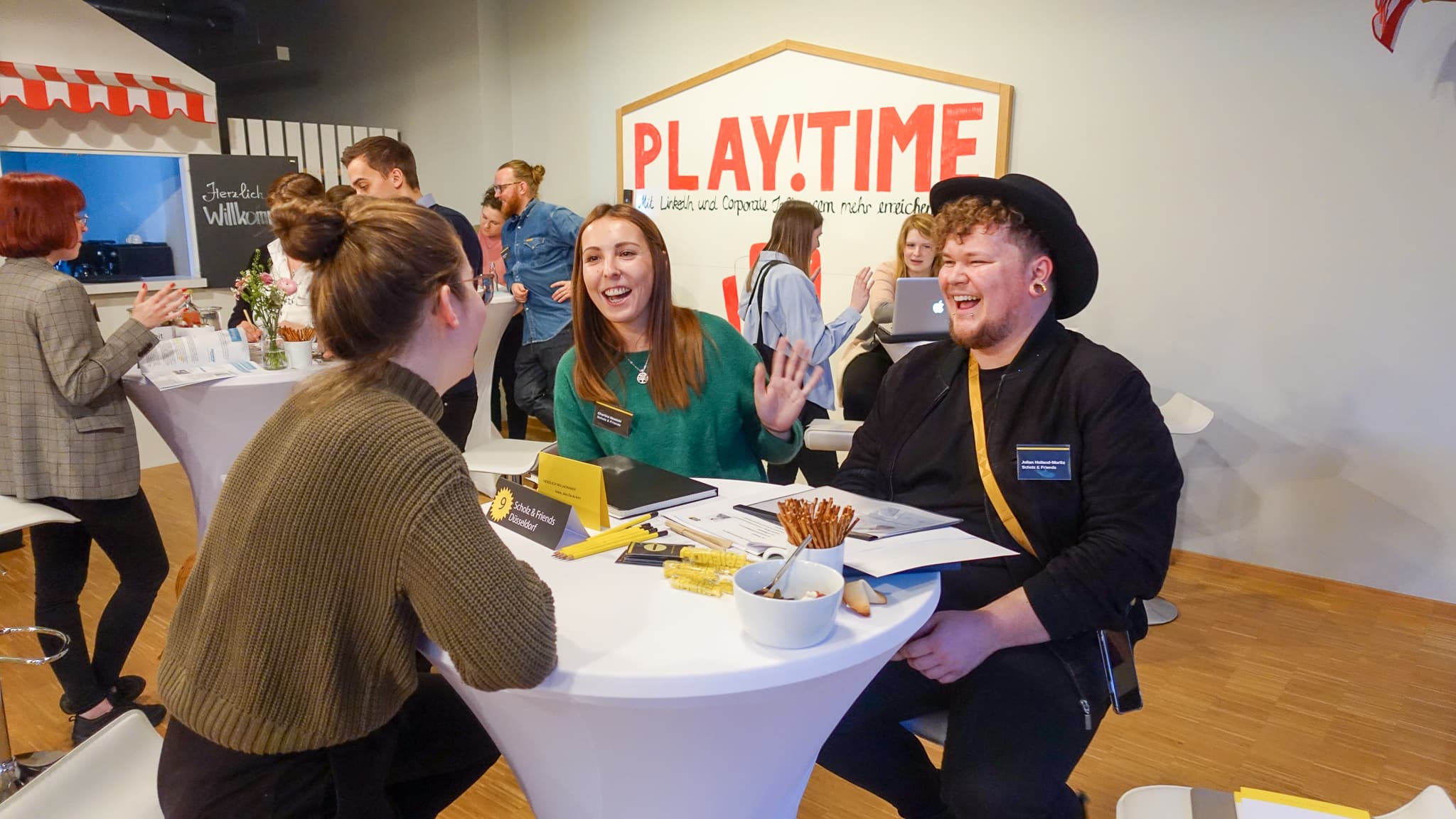 Fotos vom Düsseldorfer STELL-MICH-EIN im Winter 2020